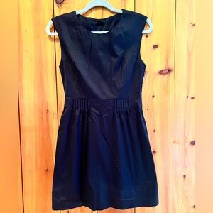 Theory Black Sleeveless Sheath Dress